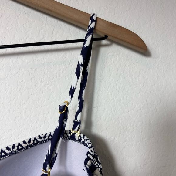 LA BLANCA WOMEN'S STANDARD BANDEAU TANKINI INDIGO SWIMMING TANKINI SIZE US 8 - Picture 4 of 7